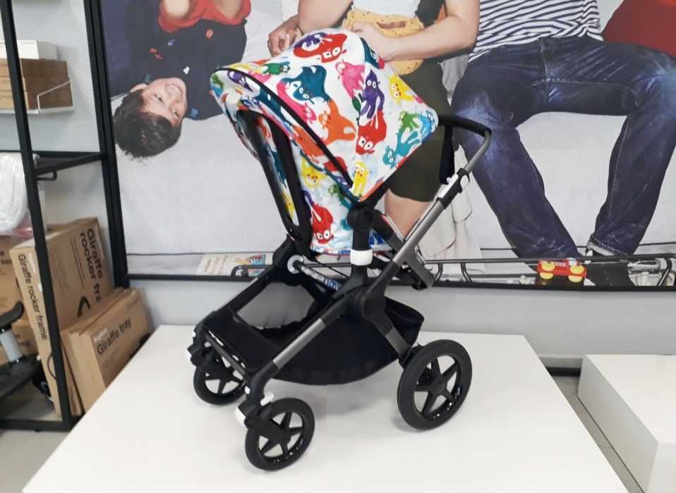 Wózek Bugaboo Fox 3 graphite / Bas Kosters - eksp