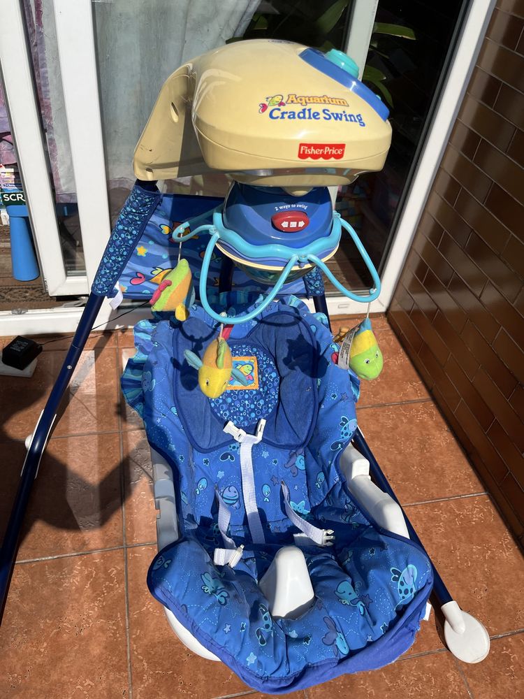 Hustawka, bujaczek Fisher Price
