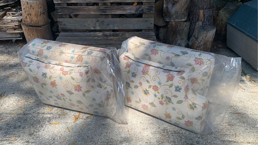 Almofadas sofá 68x50 e 68x56