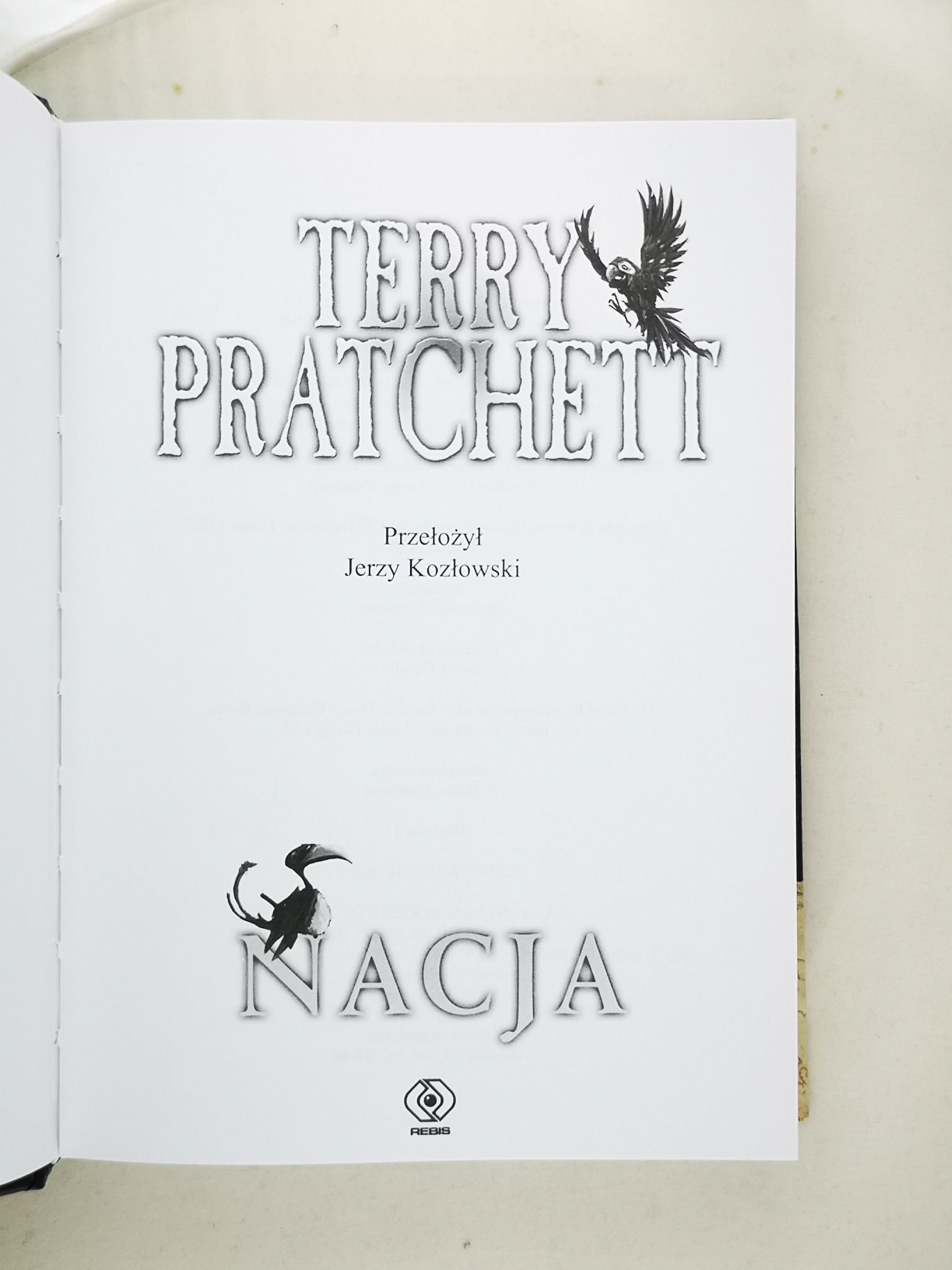 Terry Pratchett "Nacja" powieść fantazy