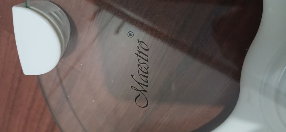 Ваги весы напольні Maestro MR 1820 скляні, до 150 кг!