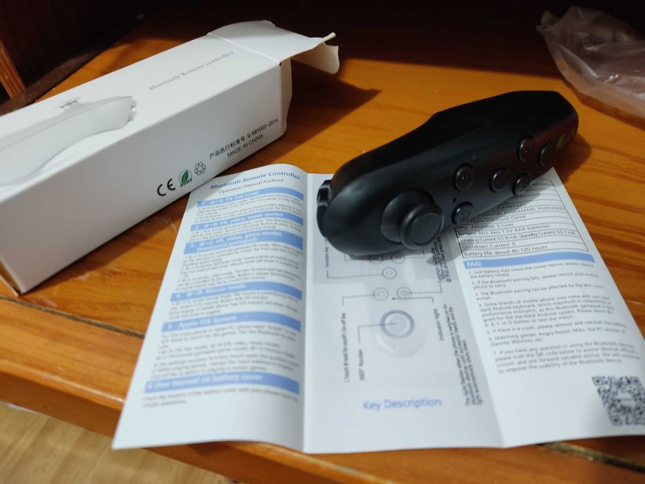 Comando VR bluetooth Realidade virtual (telemóvel / tablet / pc) TROCO