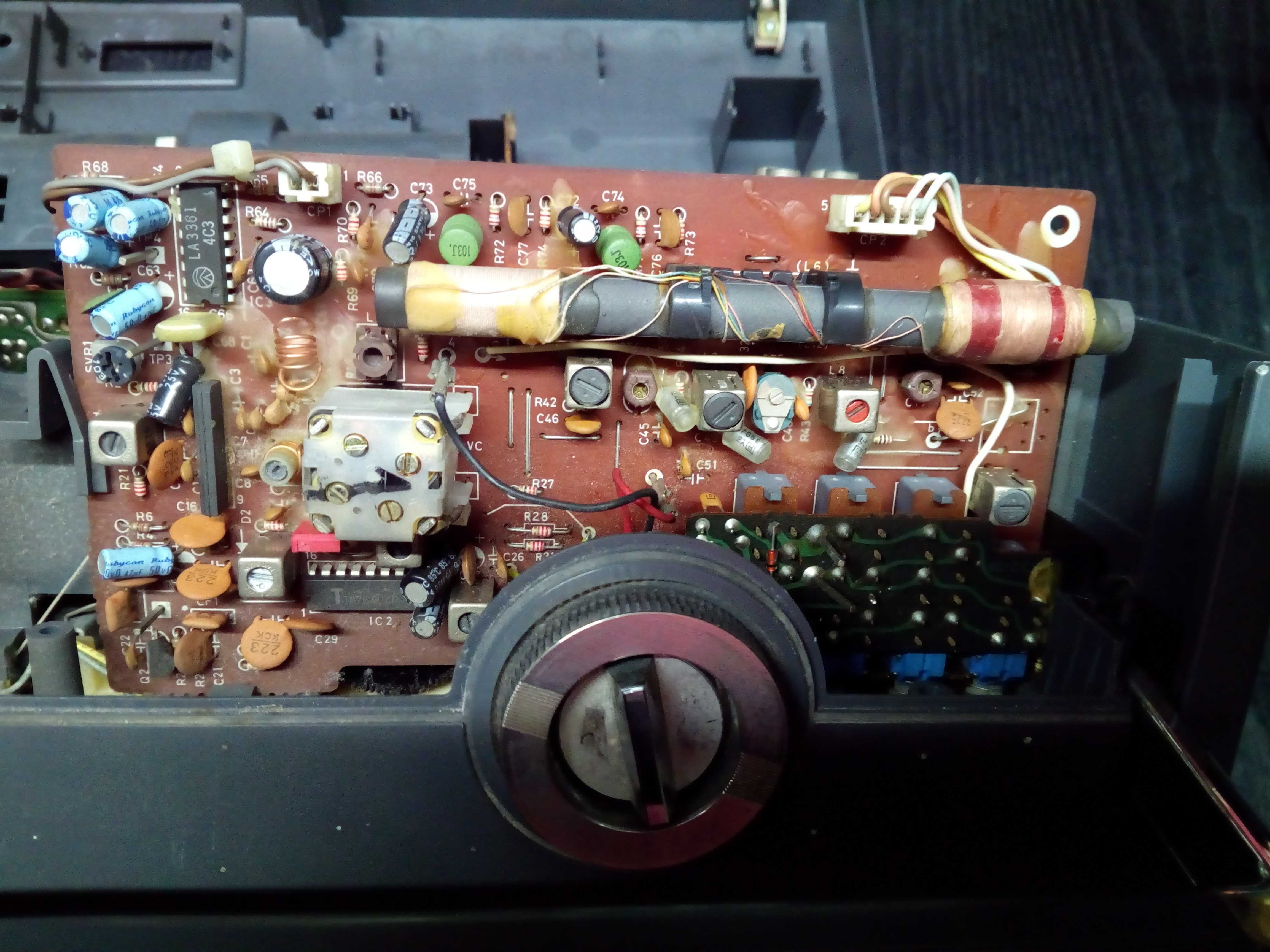 Boombox radio magnetofon aux radyjko sanyo