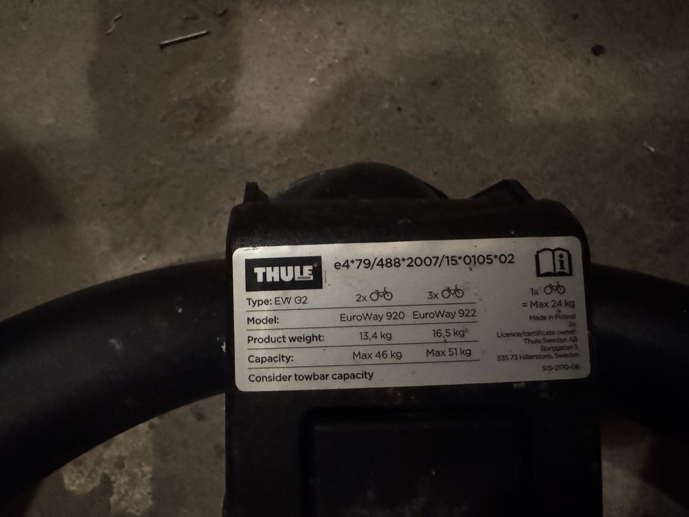 Thule  EUROWAY G2 922