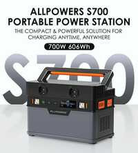 Портативна зарядна станція ALLPOWERS S 700, 606 Wh!