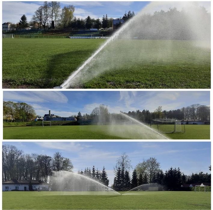 Nawadnianie trawnika, usługi ogrodnicze, boiska sportowe, budowa ogród