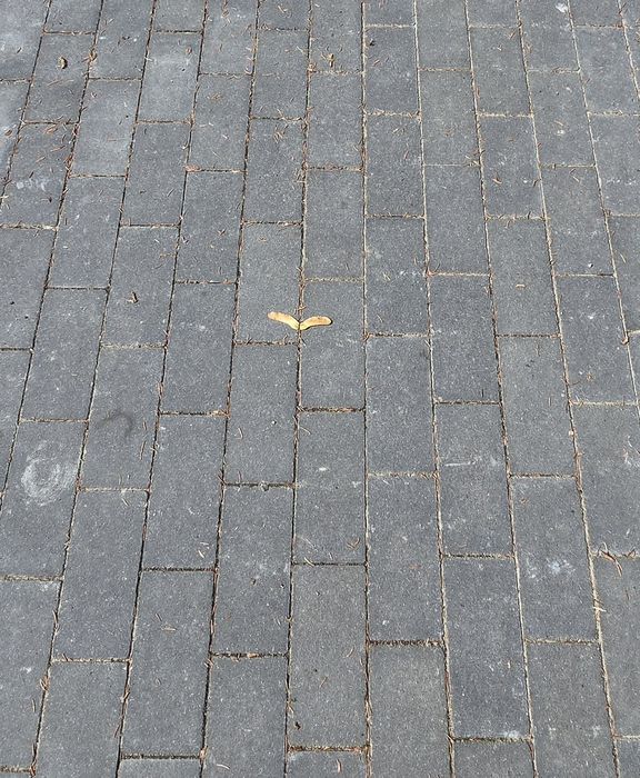 Kostka Cegiełka 8 cm Grafitowa Bez Fazy