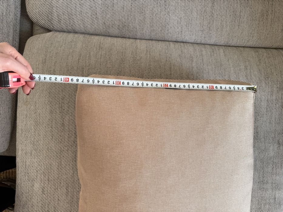 Poduszka Ampo stan jak nowa jasny brąz, beż