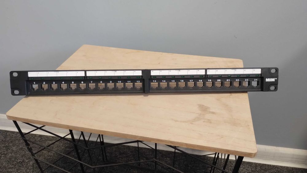 Patchpanel Molex MIIM™ G3 cat 6 UTP 24 Porty