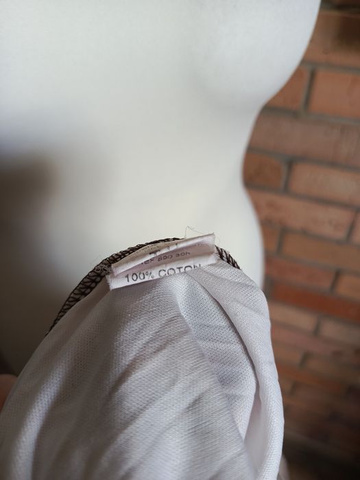 rustykalna sukienka rozkloszowana boho bawełniana S retro