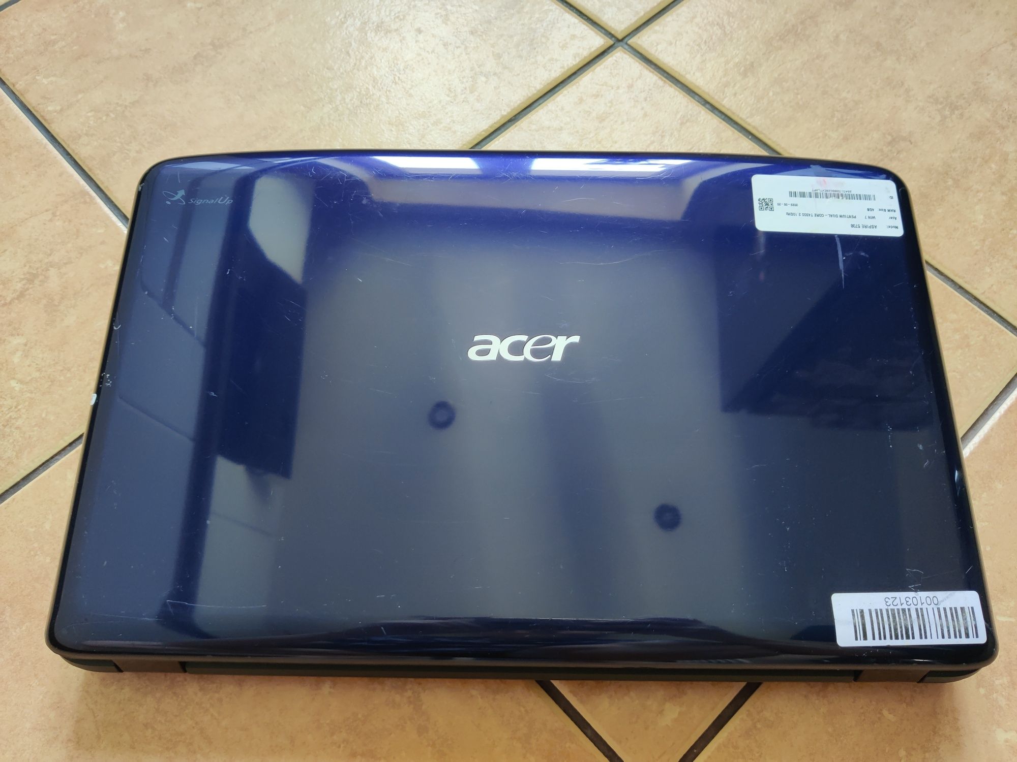 Obudowa do laptopa Acer Aspire 5738 granatowa