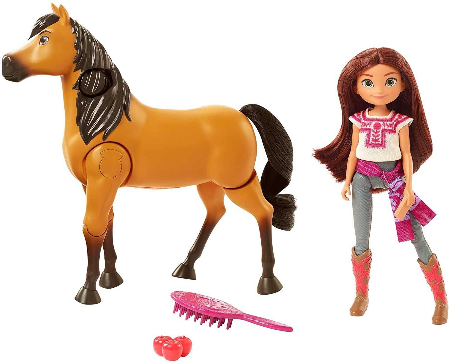 Кукла Лаки и интерактивная лошадка Спирит Вместе навсегда Mattel