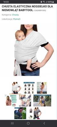 Chusta elastyczna nosidełko dla niemowląt BabyTool