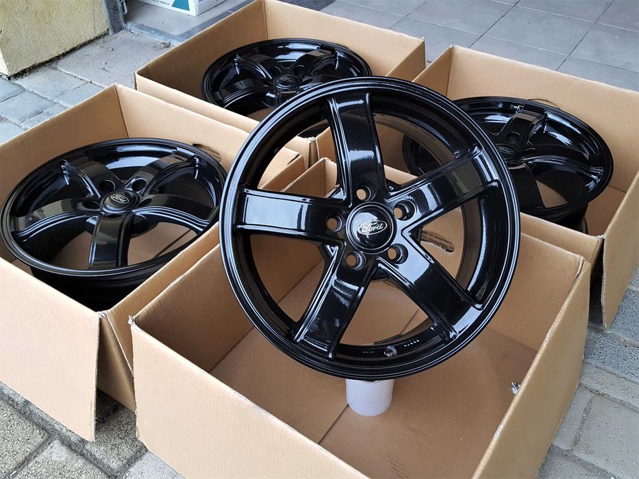Alufelgi 16 5x108 Ford Mondeo C-Max S-Max Focus Kuga Edge Czarne  227#