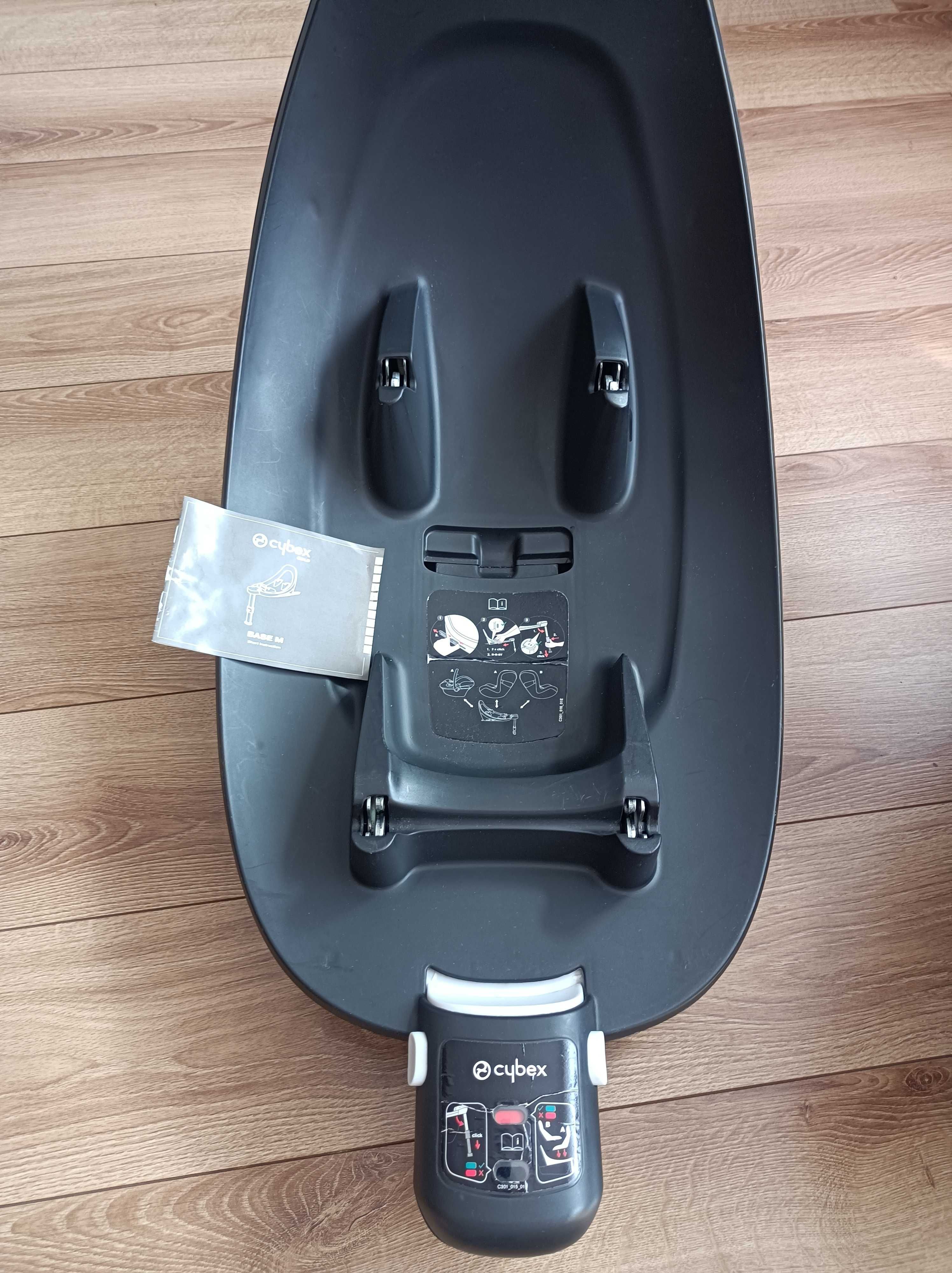 Fotelik z bazą - Cybex Aton M + Baza M Isofix (gratis śpiworek 0+)