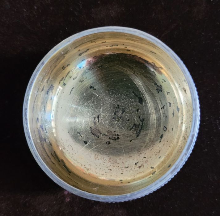 Серебряннач солонка,875 пробы.