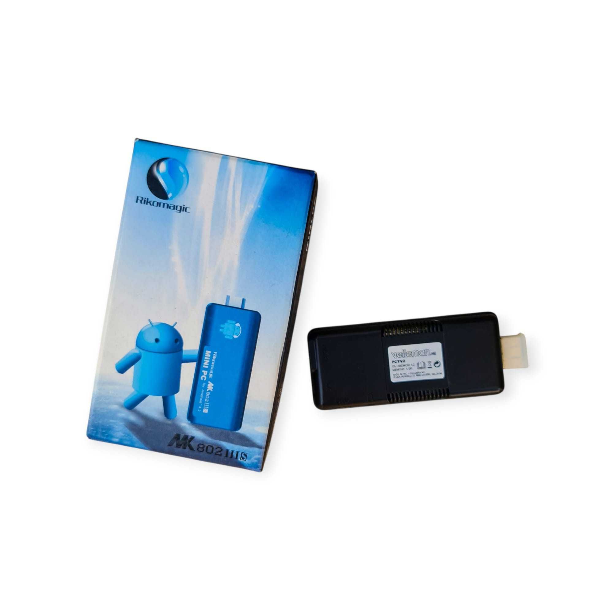 Mini PC Android HDMI – Rikomagic MK802 IIIS (Velleman)