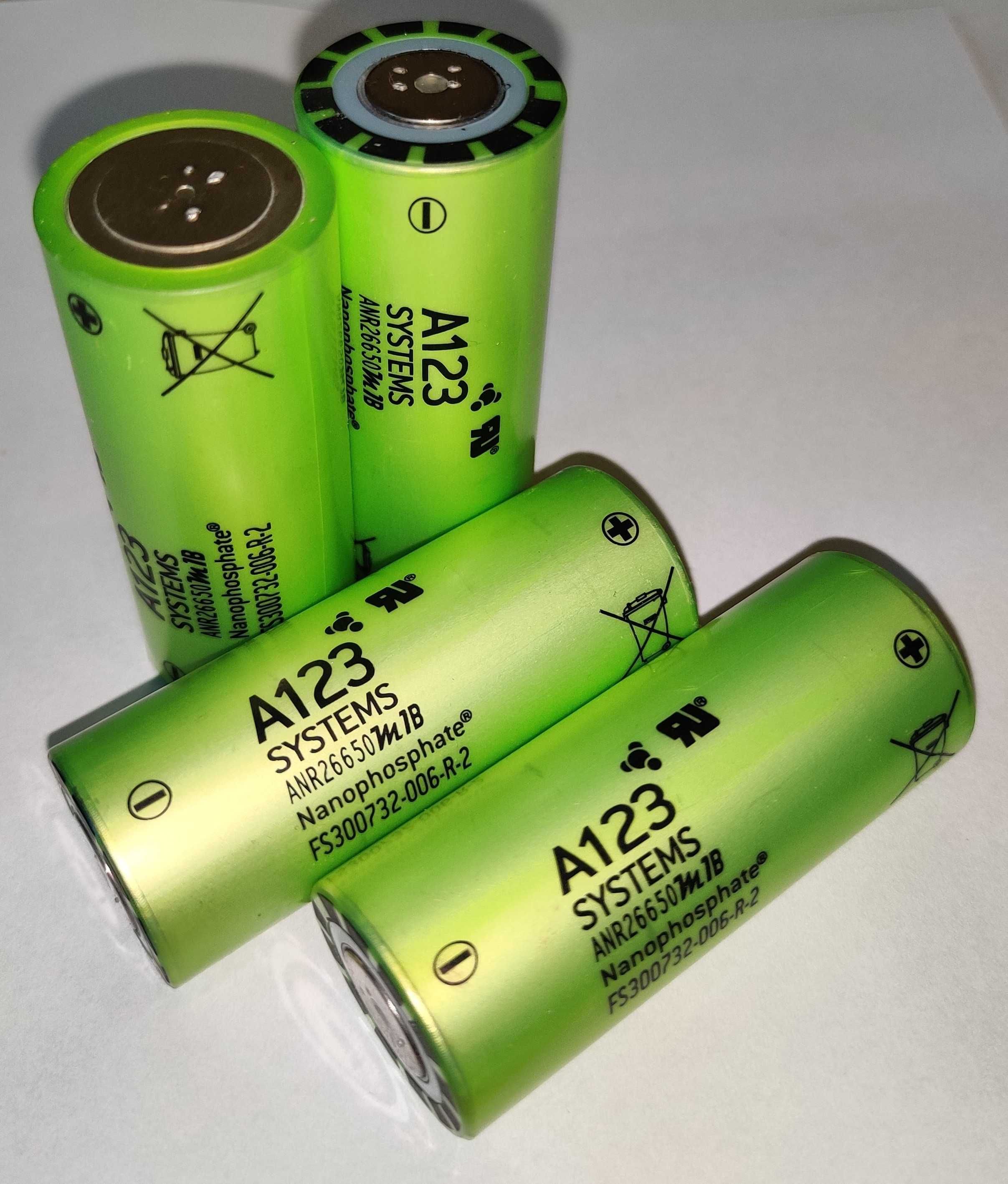 Ogniwo LiFePO4 ANR26650 A123 SYSTEMS 2500mAh 70A 12 sztuk