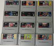 Jogos SNES Lote 1