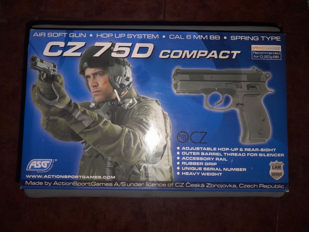 CZ 75D Compact Airsoft + Envio Incluido!