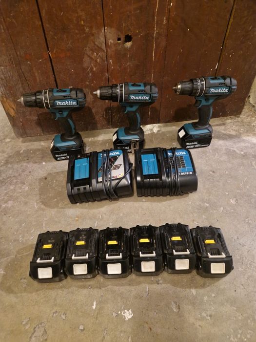 MAKITA DHP482 akumulatorowa wiertarko-wkrętarka udarowa 62Nm + aku 3AH