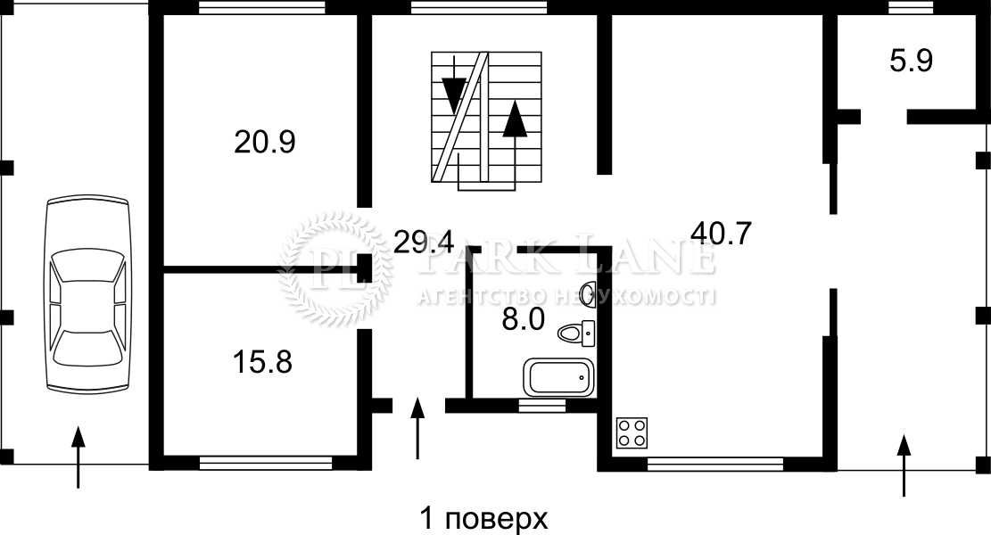 Продаж будинку! с. Шевченкове Білогородська гром. м. Житомирська!