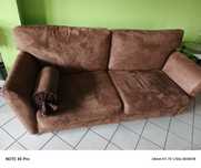 Kanapa sofa brązowa
