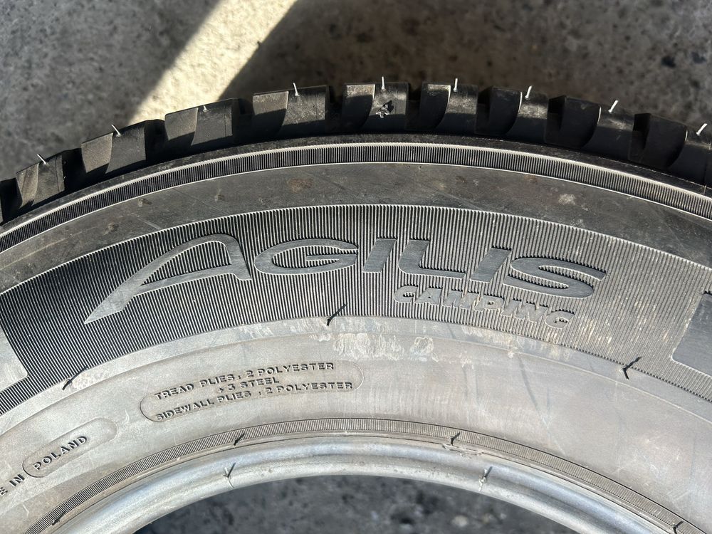 Opony letnie dostawcze 227/75R16C x 2 szt Michelin