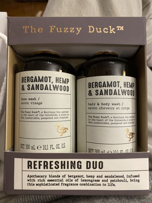 Set gel de banho e sabonete facial ‘Refreshing duo’ The Fuzzy Duck