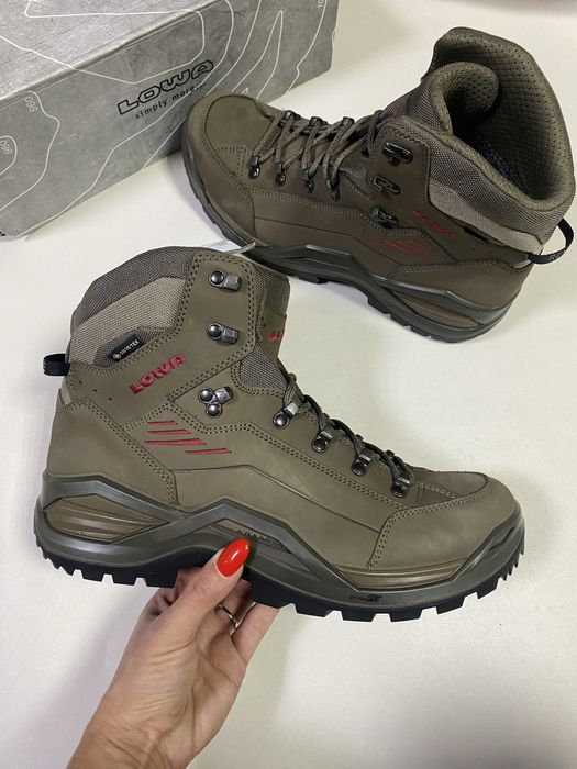 Знижка! 43.5р. Ботінки ОРИГІНАЛ LOWA Renegade Evo GTX Mid TF (zephyr