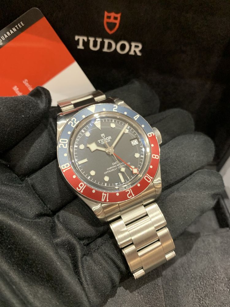 Relógio TUDOR GMT de 2018 como novo Full Set.