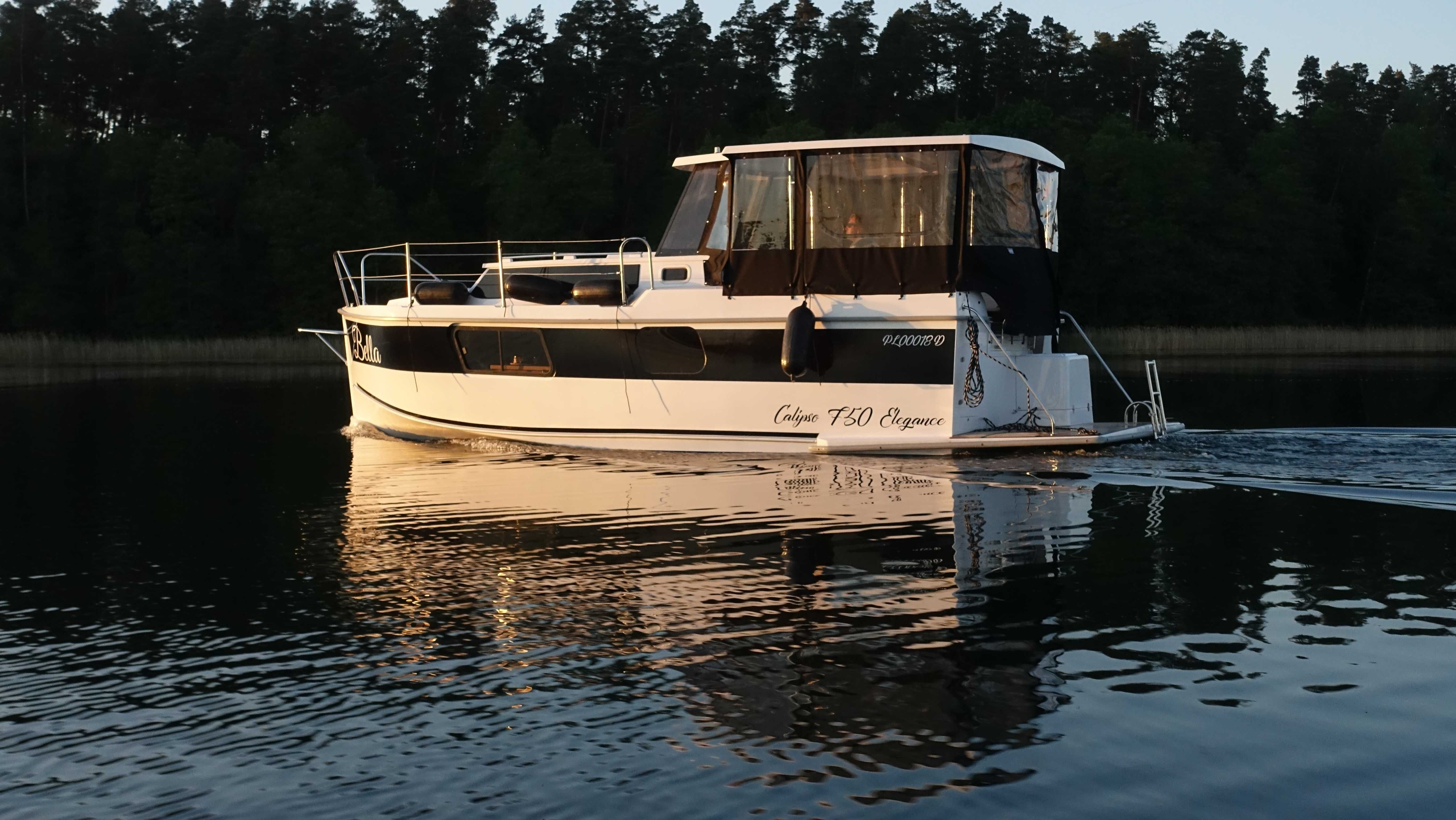 Czarter jachtu Calipso 750, bez patentu, HouseBoat, Mazury