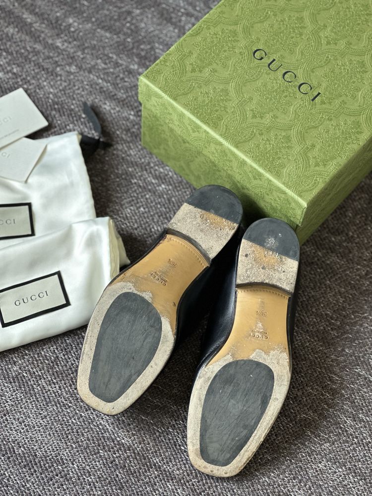 Gucci mokasyny skora roz 36,5