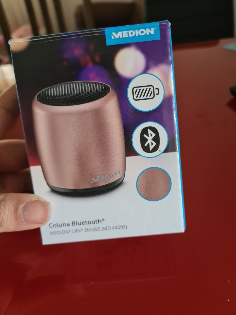 Coluna medion Bluetooth (Nova)