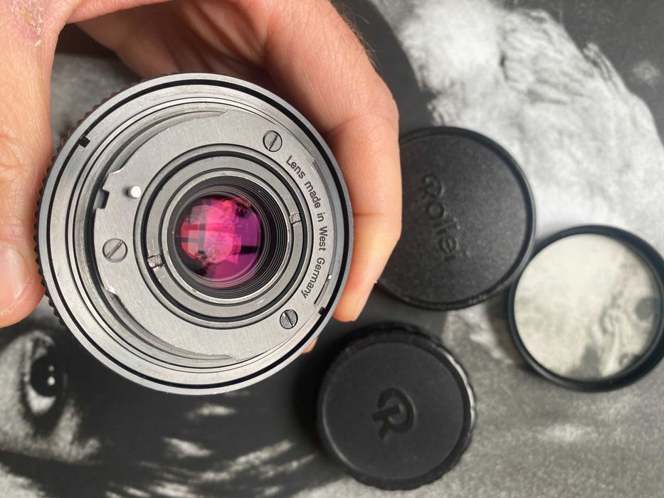 об'єктив Carl Zeiss Distagon 2.8 25mm HFT (Rollei QBM) Madein Germany.