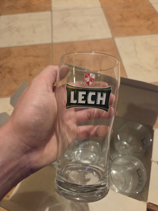 Szklanki tyskie lech 0.5l 0.3l pokale kufle