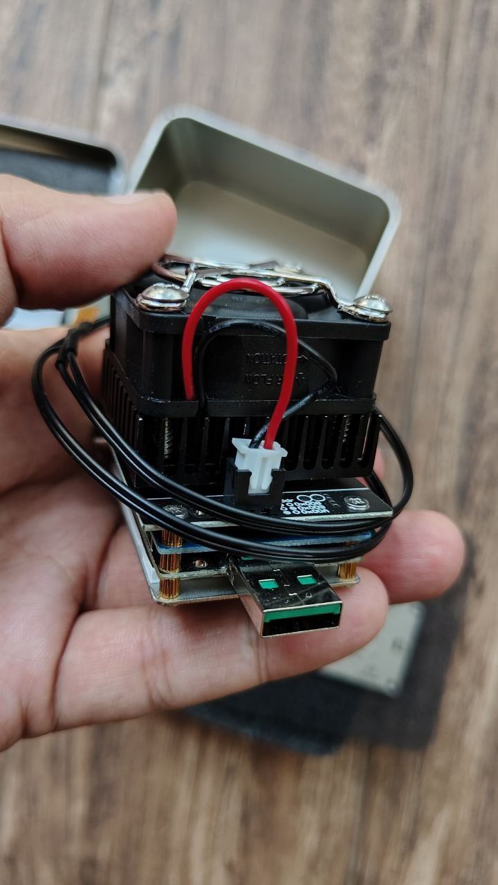 AVHzY CT-3 USB 3.1 Вимірювач потужності Тестер Мультиметр Навантаження