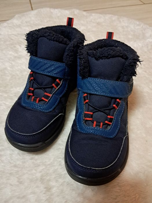 Buty zimowe turystyczne Quechua wodoodporne ocieplane rozm 28 wkładka