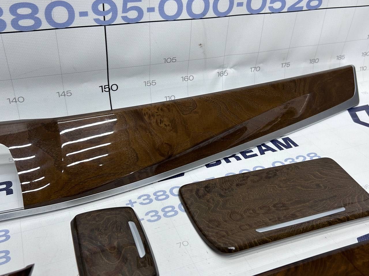 Накладки торпедо декор салону дерево комплект BMW F10 F11 БМВ Ф10 Ф11