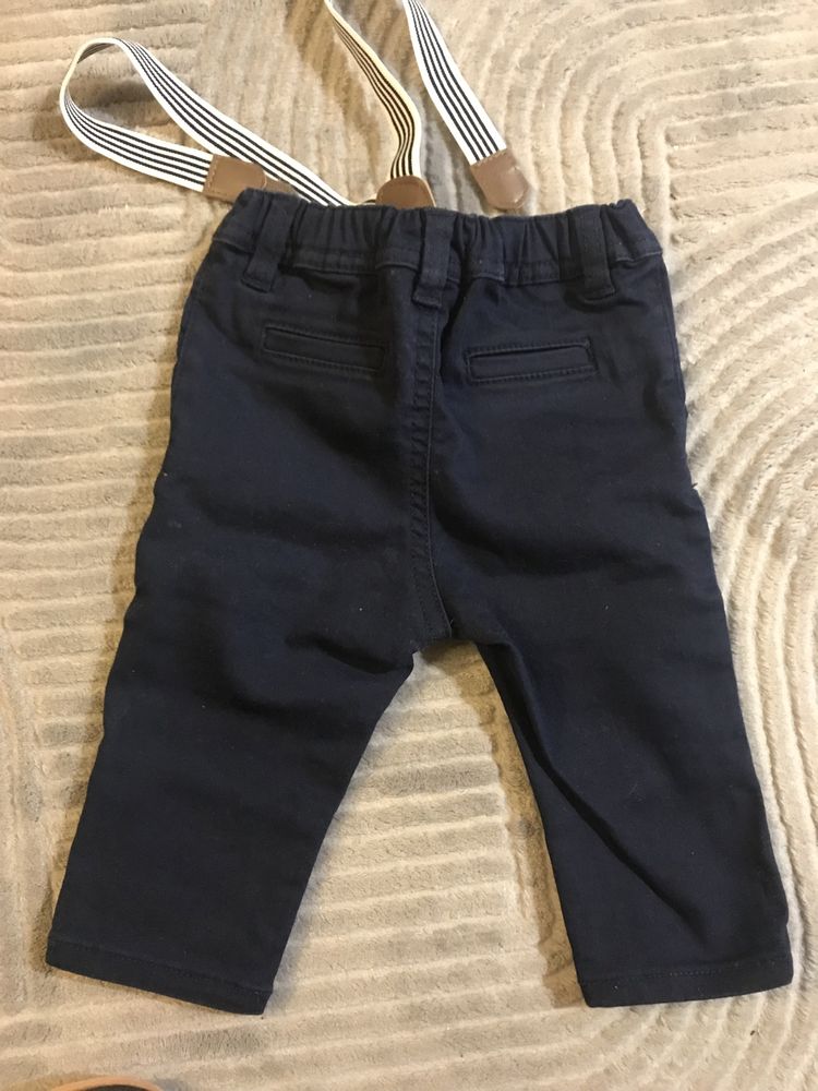 Spodnie z szelkami H&M 68