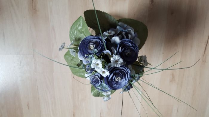 Bukiety sztucznych kwiatów kwiaty - 2 sztuki