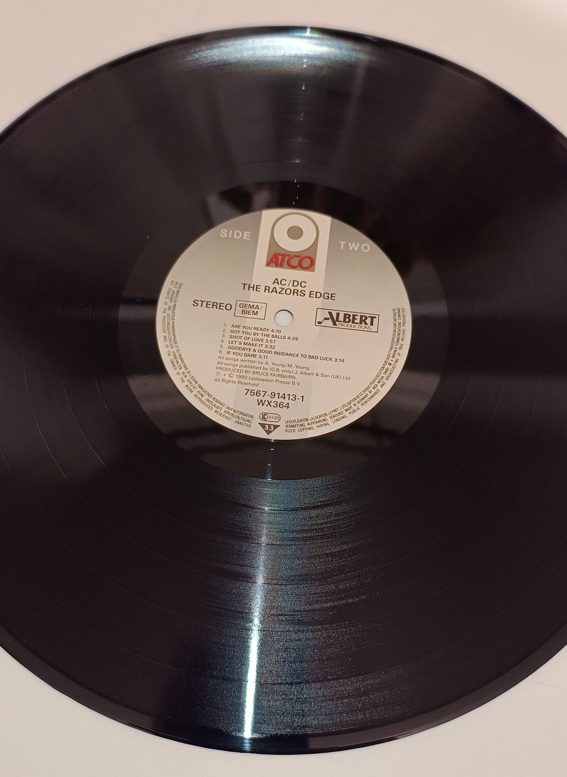 AC/DC Back In Black , The Razors Edge