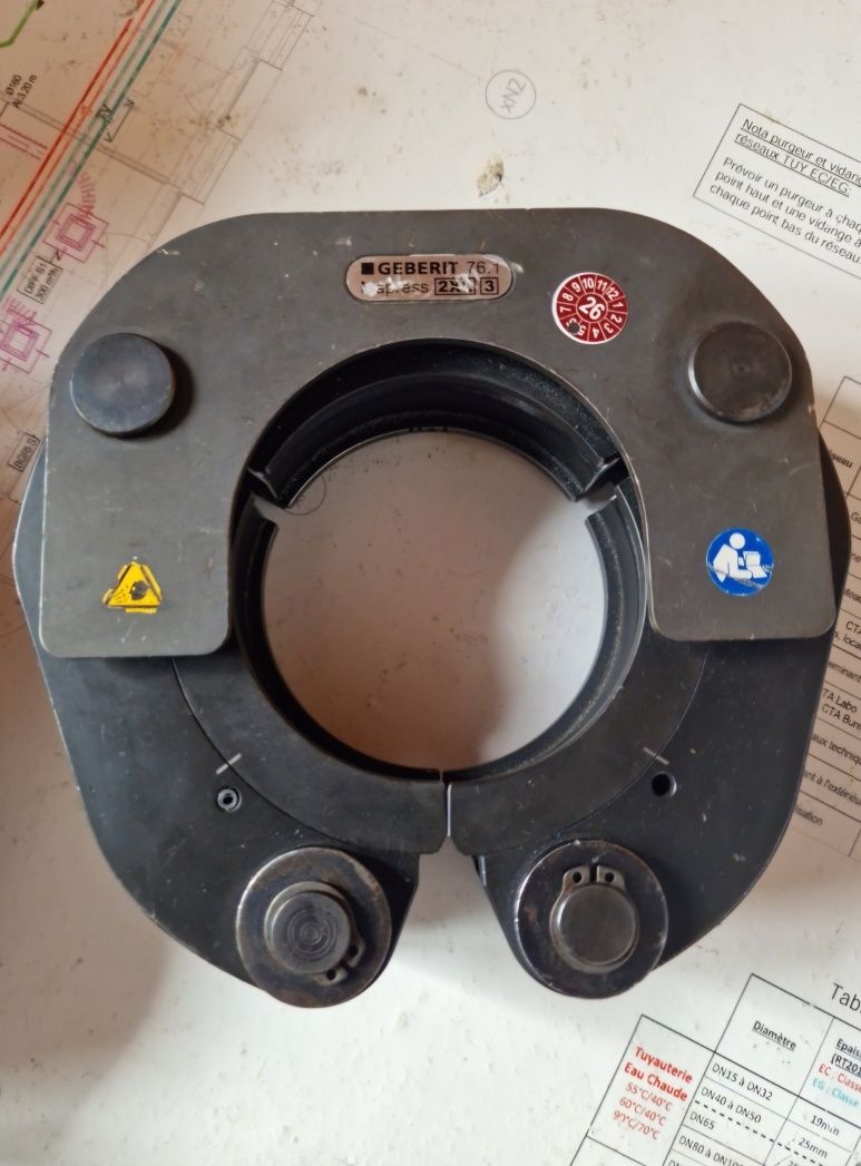 Zestaw Novopress Geberit Mapress Milwaukee Hilti