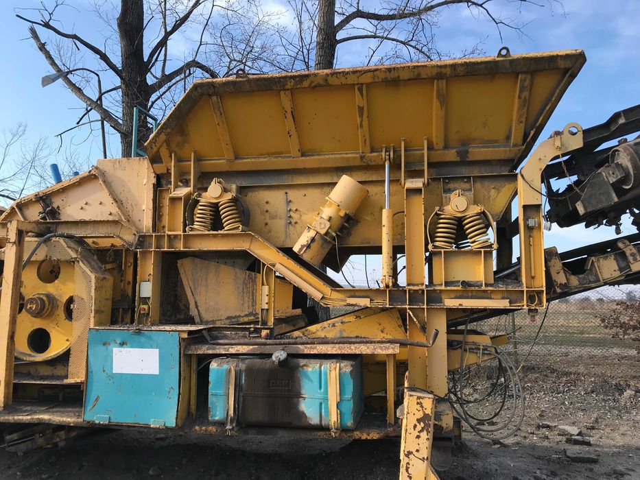 Kruszarka udarowa, kontenerowa BOHRINGER GMBH Silnik CAT
