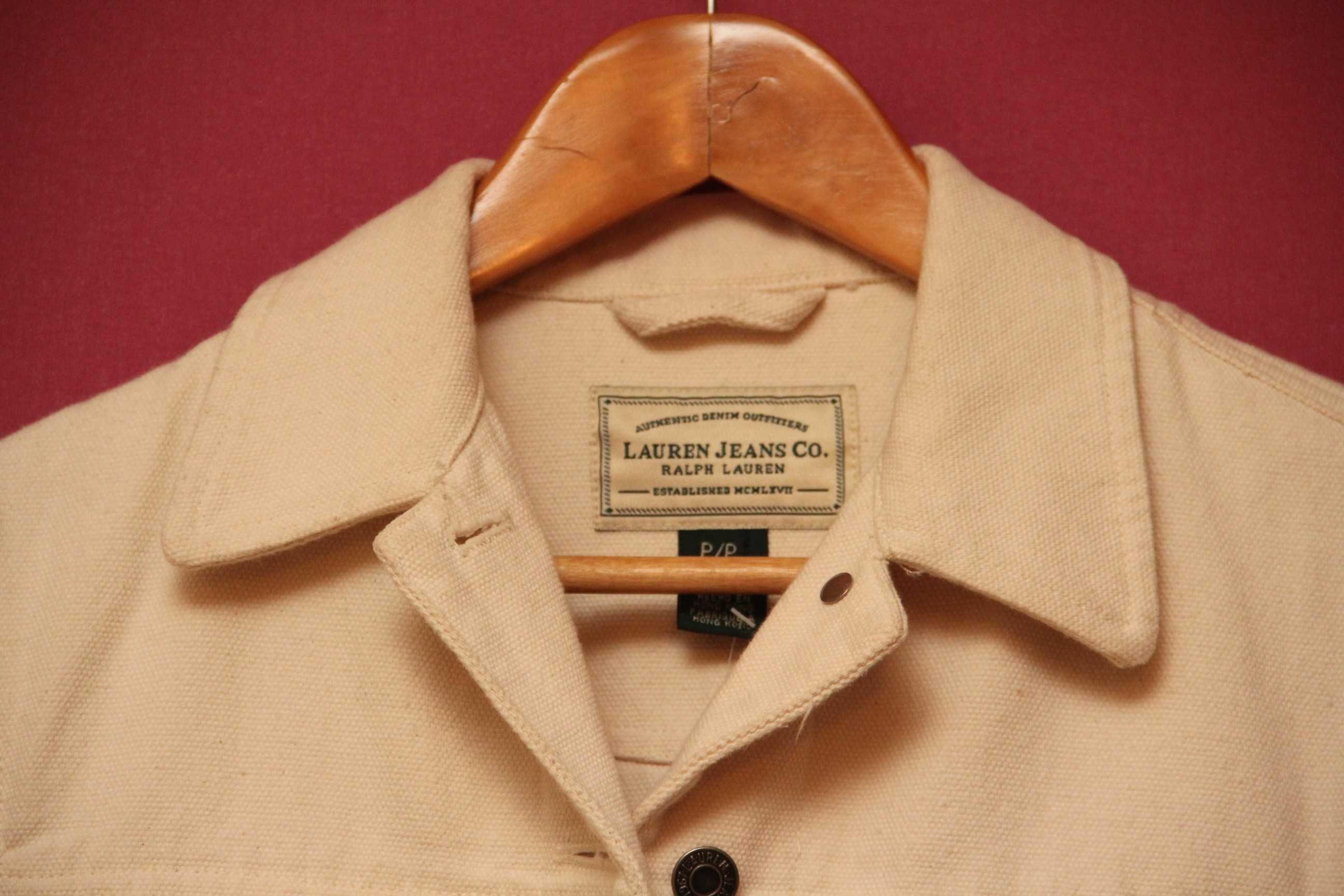 Polo Ralph Lauren рр  S куртка из плотного хлопка на манер Workwear