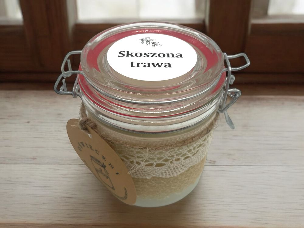 Świeca sojowa Skoszona trawa