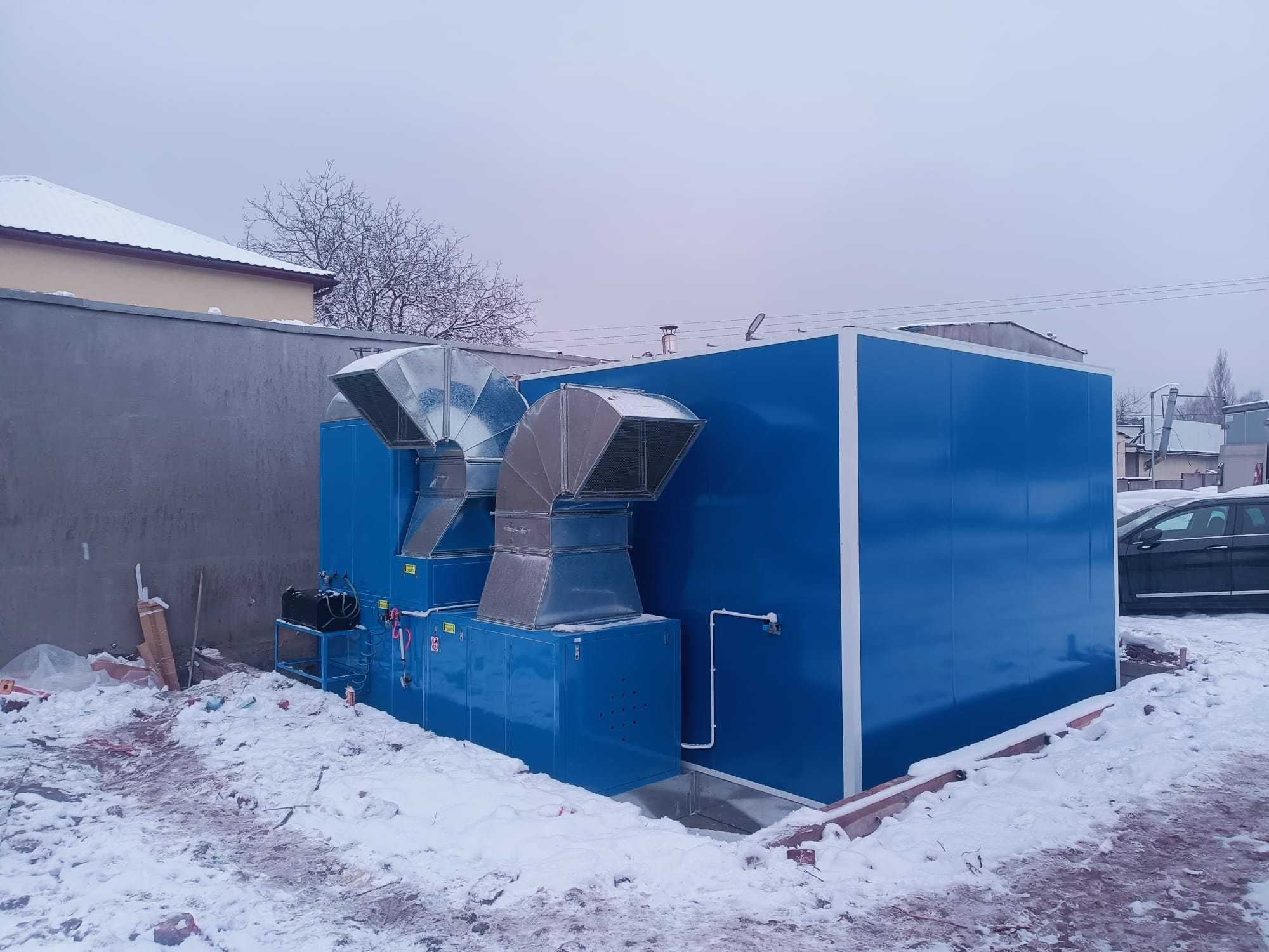 Kabina lakiernicza 4x7m FOBO komora malarska lakiernia malarnia kabiny