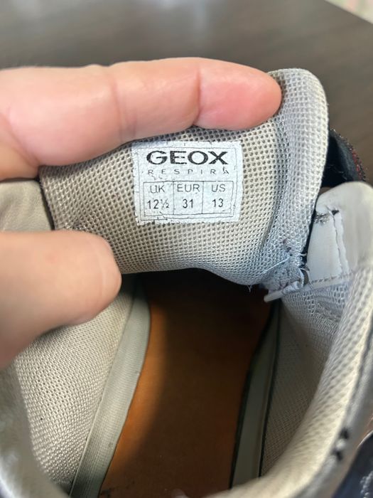 Кожаные  ботинки Geox