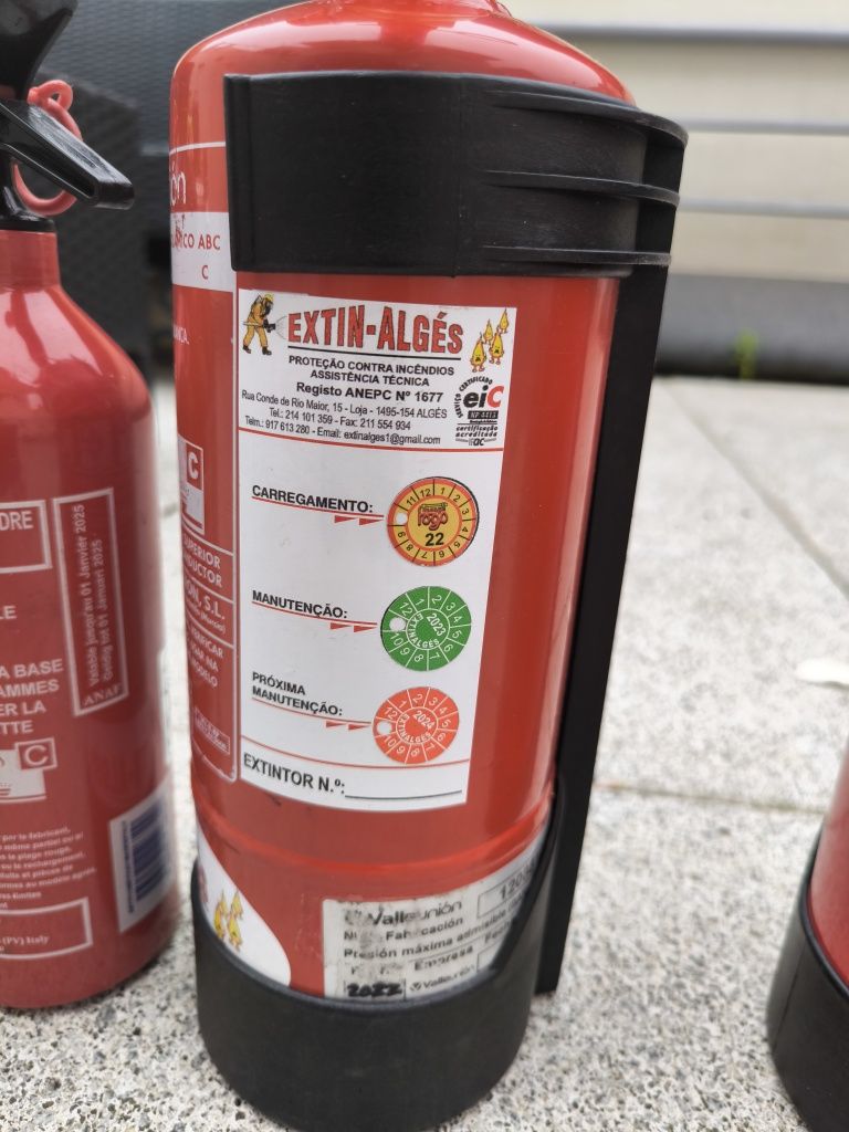 Extintores - 2kg 1kg