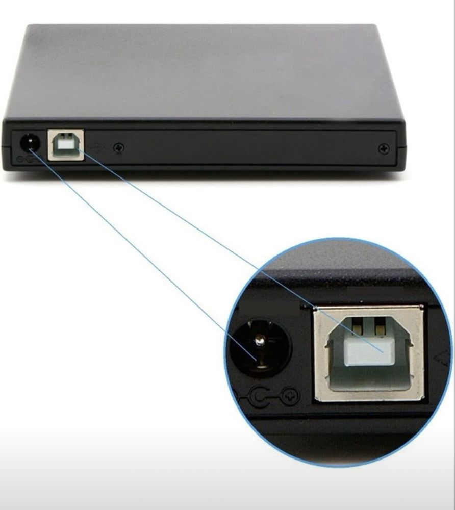 Zewnętrzny napęd CD DVD ROM SLIM przenośny na USB